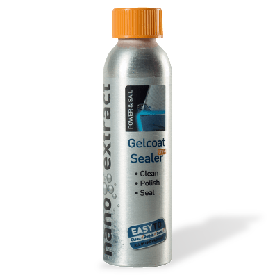 Bottle of Feldten Marine Gelcoat Sealer